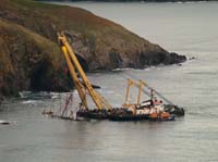 KG095558 hull begins to appear