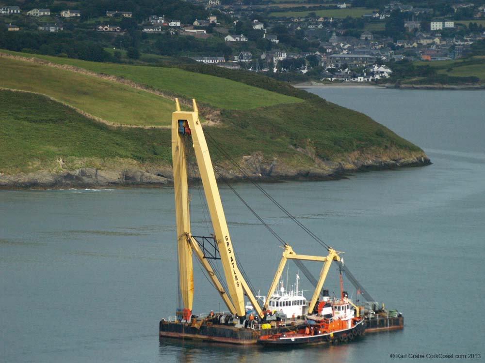 KG095519 GPS Atlas kinsale harbour 9sep