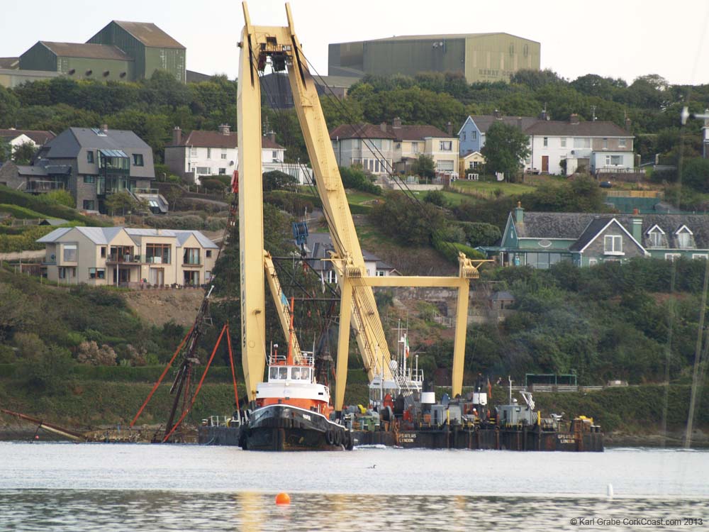 KG105590  Astrid arrival in kinsale harbour